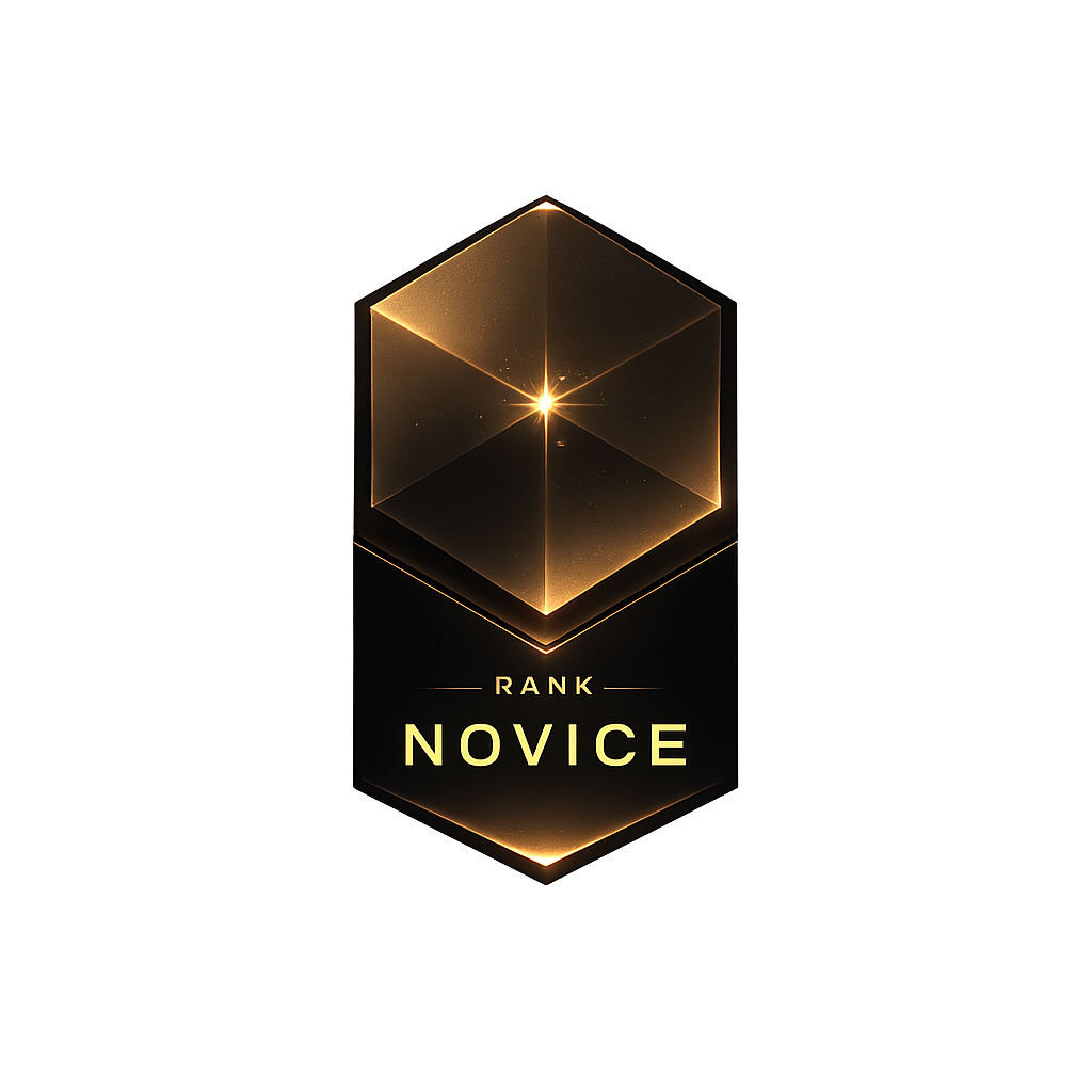 Novice rank badge
